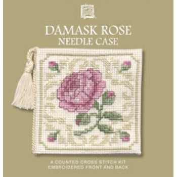 Damask Rose Needle Case