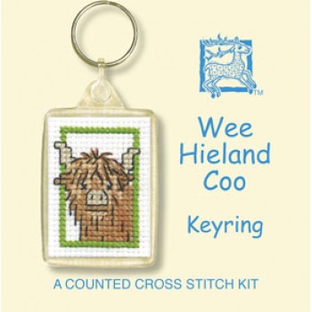 Wee Hieland Coo Keyring